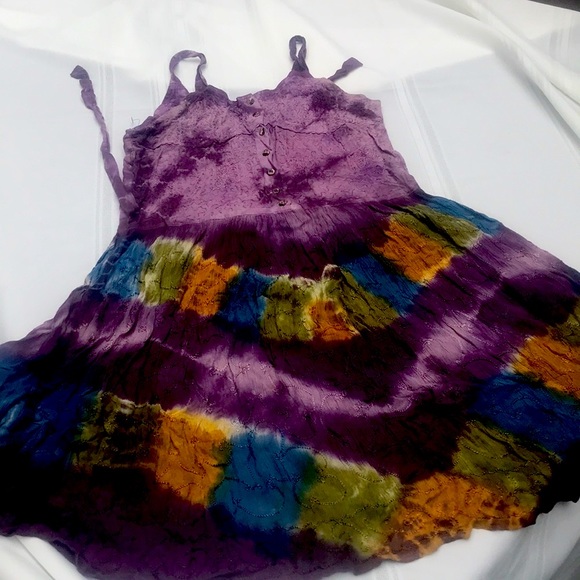 unknown Dresses & Skirts - Dress rayon made in India am/md ombré